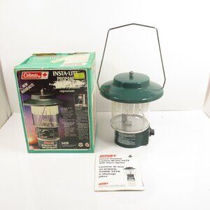 Vintage Coleman Insta lite 2000 model 5429 propane lantern with box & instructio